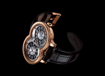 10.T41RL.S<br />18k red gold, silver/ruthenium dial